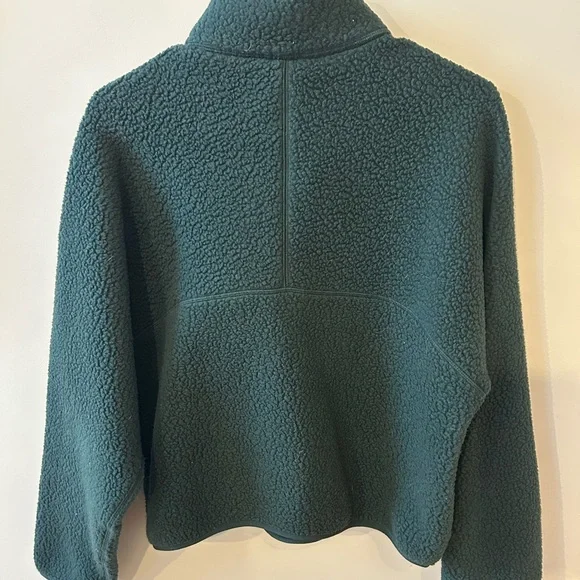 TNA Green Fleece 1/4 Zip - Picture 4 of 4